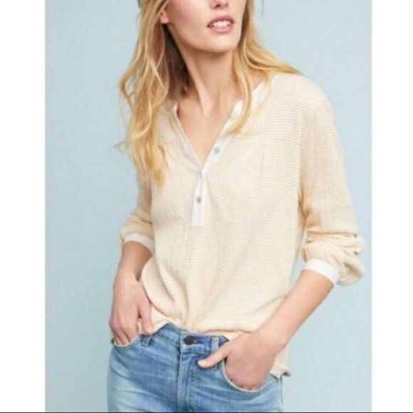 Dolan Anthro Ferry Striped Henley Top